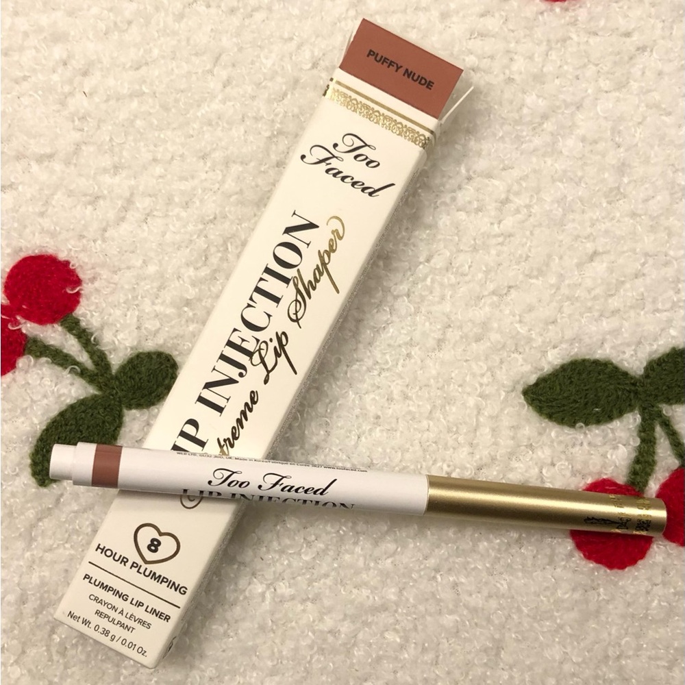 Too Faced Lip Injection Extreme Lip Shaper Plumping Lip Liner: Nude *BRAND NEW*